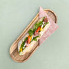 LØNSJ - Baguette med ulike varianter pålegg