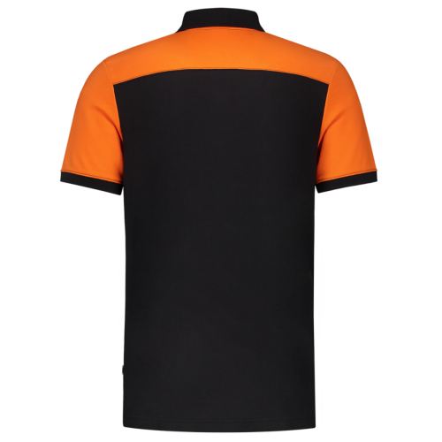 Tricorp Bicolor Pique/Plol svart/oransje_VIPartiet