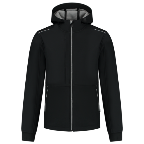 Tricorp Accent softshell jakke 402705 Black/Grey_BSK