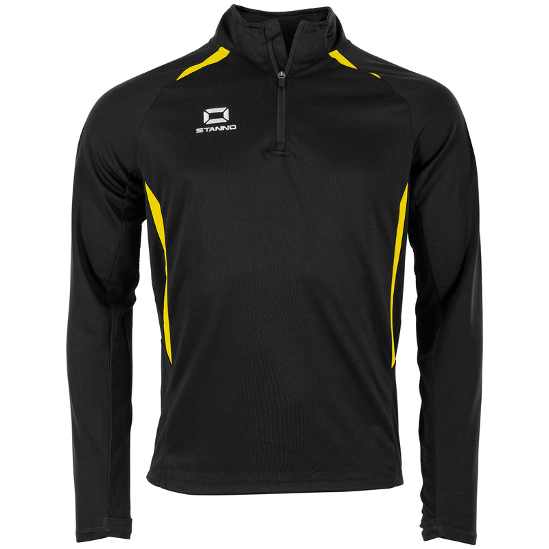 Stanno Stadio halfzip genser 408040-8400 svart/gul_Ramsøy IL