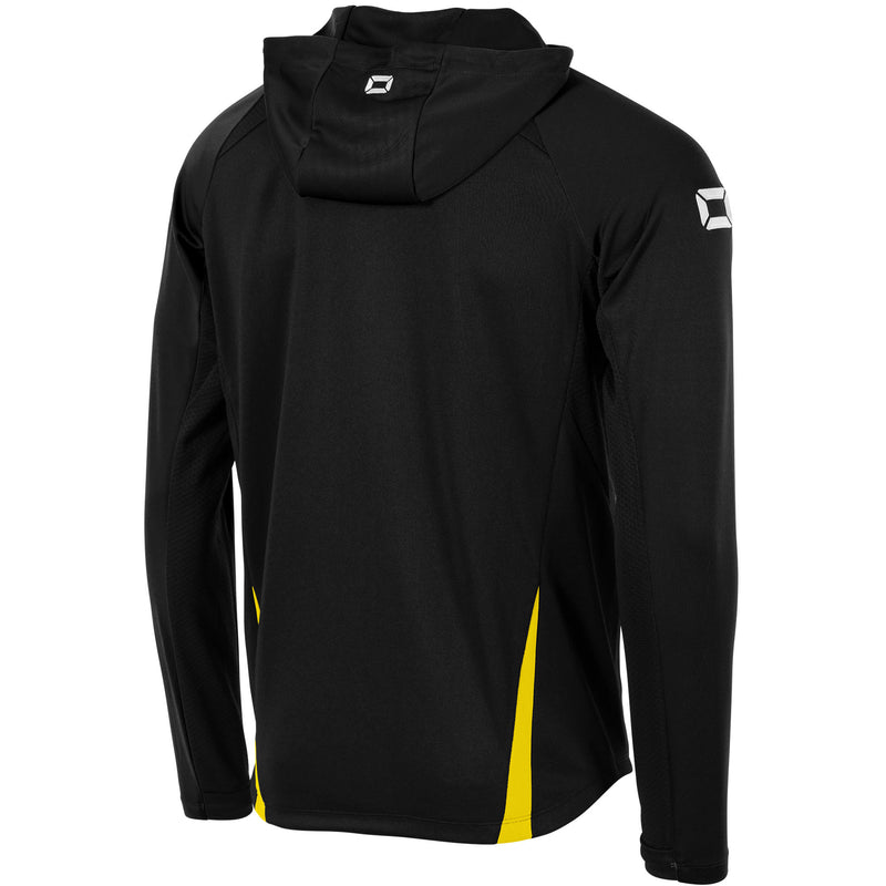 Stanno Stadio Fullzip Hoodie 408041-8400 svart/gul_Ramsøy IL