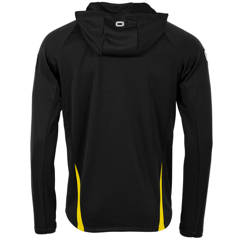 Stanno Stadio Fullzip Hoodie 408041-8400 svart/gul_Ramsøy IL