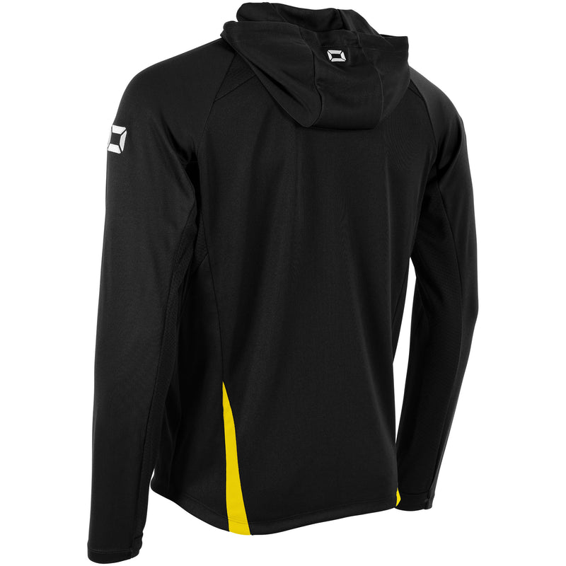 Stanno Stadio Fullzip Hoodie 408041-8400 svart/gul_Ramsøy IL