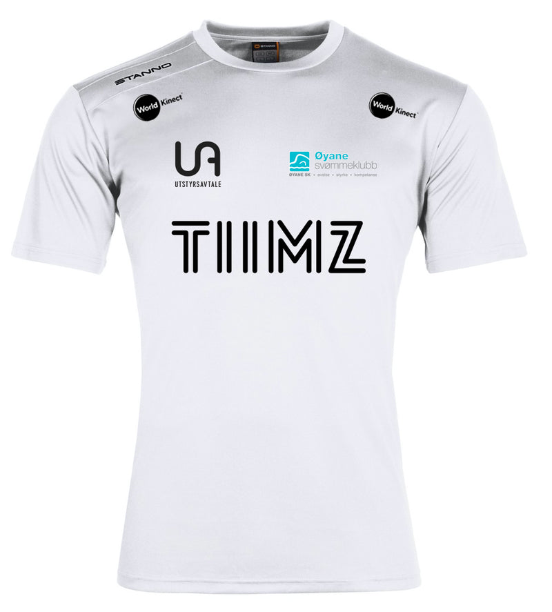 TIIMZ t-shirt Hvit 410001-2000_Øyane Svømmeklubb