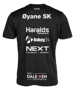 TIIMZ t-shirt Svart 410001-8000_Øyane Svømmeklubb