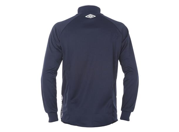 MER ENN 55% RABATT -VOKSEN -  Umbro UX-1 Half Zip - marine med hvite striper