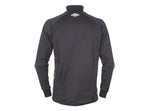 MER ENN 55% RABATT - BARN - Umbro UX-1 Half Zip - svart med hvite striper