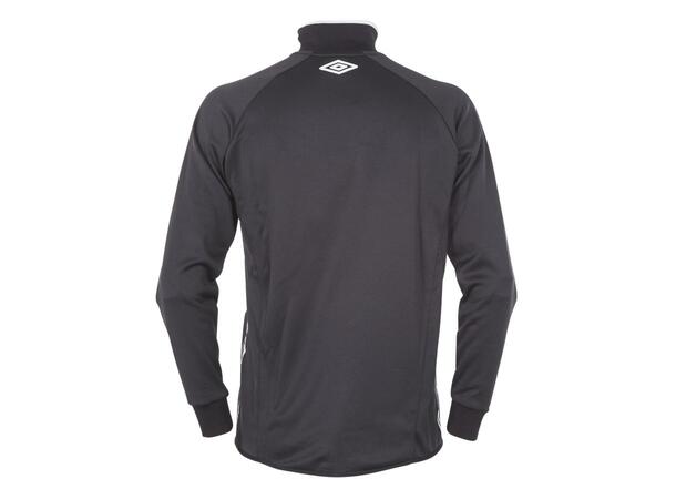 MER ENN 55% RABATT - BARN - Umbro UX-1 Half Zip - svart med hvite striper