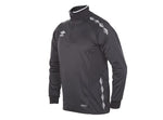 MER ENN 55% RABATT - BARN - Umbro UX-1 Half Zip - svart med hvite striper