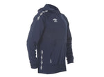 MER ENN 55% RABATT - VOKSEN_UMBRO UX-1 HOOD TOP MARINE MED HVITE DETALJER