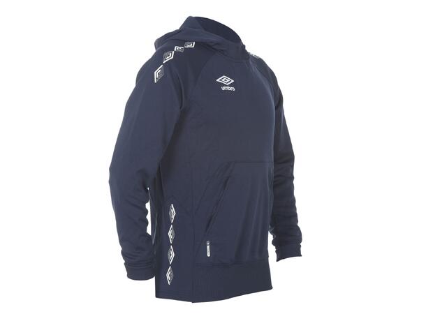 MER ENN 55% RABATT - VOKSEN_UMBRO UX-1 HOOD TOP MARINE MED HVITE DETALJER