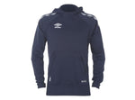 MER ENN 55% RABATT - VOKSEN_UMBRO UX-1 HOOD TOP MARINE MED HVITE DETALJER