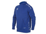 MER ENN 55% RABATT - VOKSEN_UMBRO UX-1 HOOD TOP ROYAL BLÅ MED HVITE DETALJER
