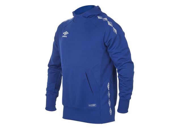 MER ENN 55% RABATT - VOKSEN_UMBRO UX-1 HOOD TOP ROYAL BLÅ MED HVITE DETALJER