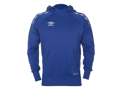 MER ENN 55% RABATT - VOKSEN_UMBRO UX-1 HOOD TOP ROYAL BLÅ MED HVITE DETALJER