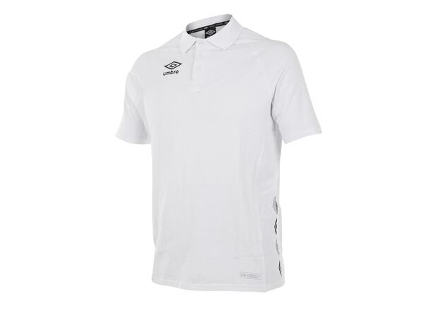 MER ENN 65% RABATT - VOKSEN - UX-1 Polo Pique HVIT