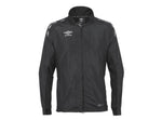 MER ENN 60% RABATT - VOKSEN - UMBRO UX-1 Trn Jacket Sort med hvite detaljer