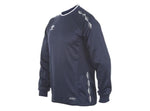 MER ENN 60% RABATT .- VOKSEN_UMBRO UX-1 TRN SWEATER MARINE MED HVITE DETALJER