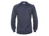 MER ENN 60% RABATT .- VOKSEN_UMBRO UX-1 TRN SWEATER MARINE MED HVITE DETALJER