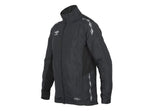 MER ENN 60% RABATT - VOKSEN - UMBRO UX-1 Trn Jacket Sort med hvite detaljer