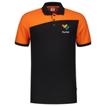 Tricorp Bicolor Pique/Plol svart/oransje_VIPartiet