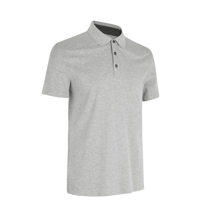 ID Seven Seas Premium Pique/Polo Unisex S600 Lys grå