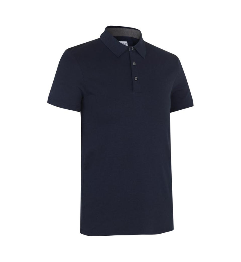 ID Seven Seas Premium Pique/Polo Dame S610 Marine / Navy_Herdla Golfklubb