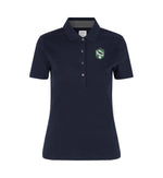 ID Seven Seas Premium Pique/Polo Dame S610 Marine / Navy_Herdla Golfklubb