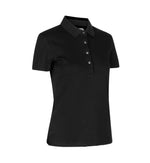 ID Seven Seas Premium Pique/Polo Dame S610 Svart_Herdla Golfklubb