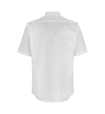 ID Identity SS254 Seven Seas Fine Twill halvarmet skjorte hvit, herre/unisex, strykefri_INP