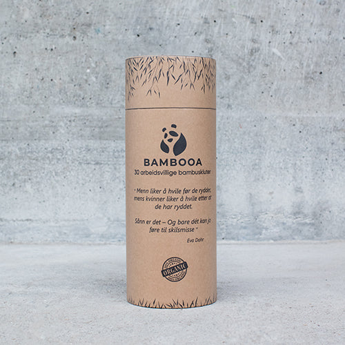 30 rengjøringsduker i 100% bambus