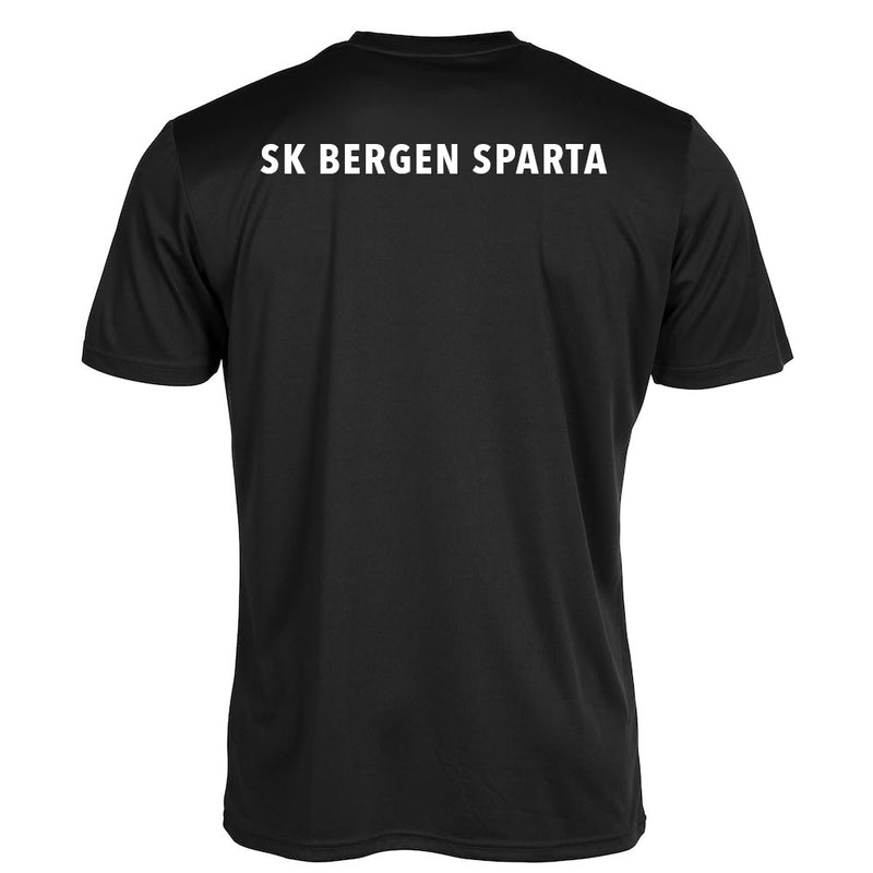 Stanno Field t-shirt Svart 410001-8000 STOR logo_SK Bergen Sparta