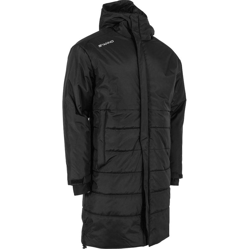 Stanno Prime Long Team Jacket SVART 457003-8000_Østsiden Askøy FK